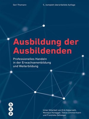 cover image of Ausbildung der Ausbildenden (E-Book, Neuauflage)